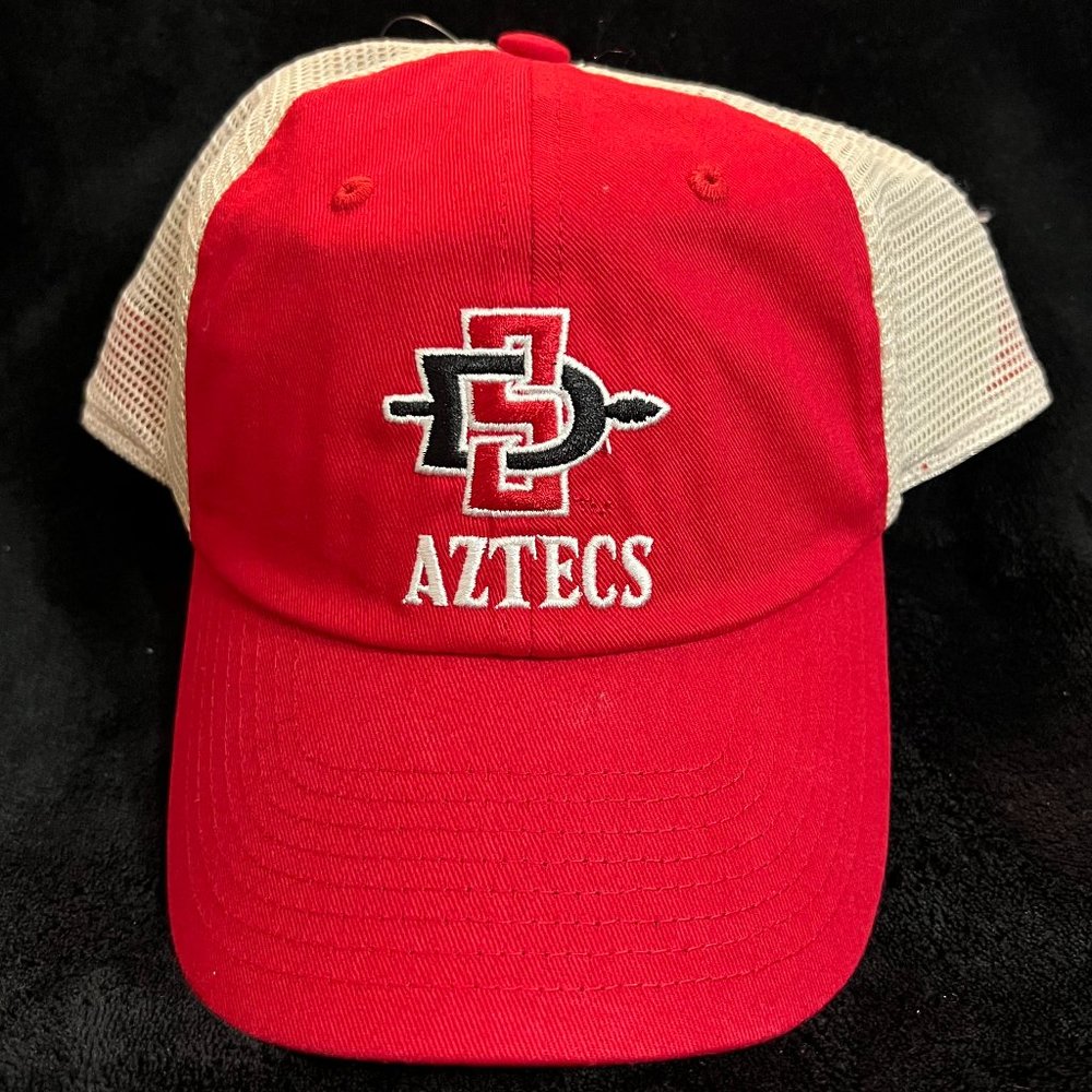 San Diego State Aztecs Captivating Trucker Snapback Red Hat